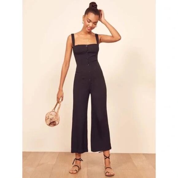 Reformation Della Jumpsuit - Picture 1 of 12